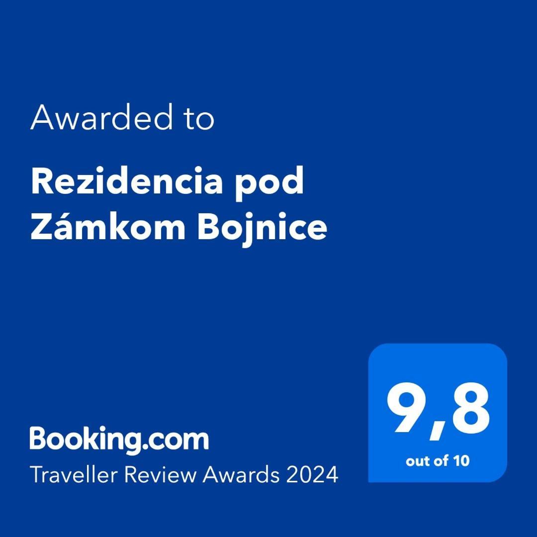 Rezidencia Pod Zamkom Bojnice Apartman Luna Exterior photo